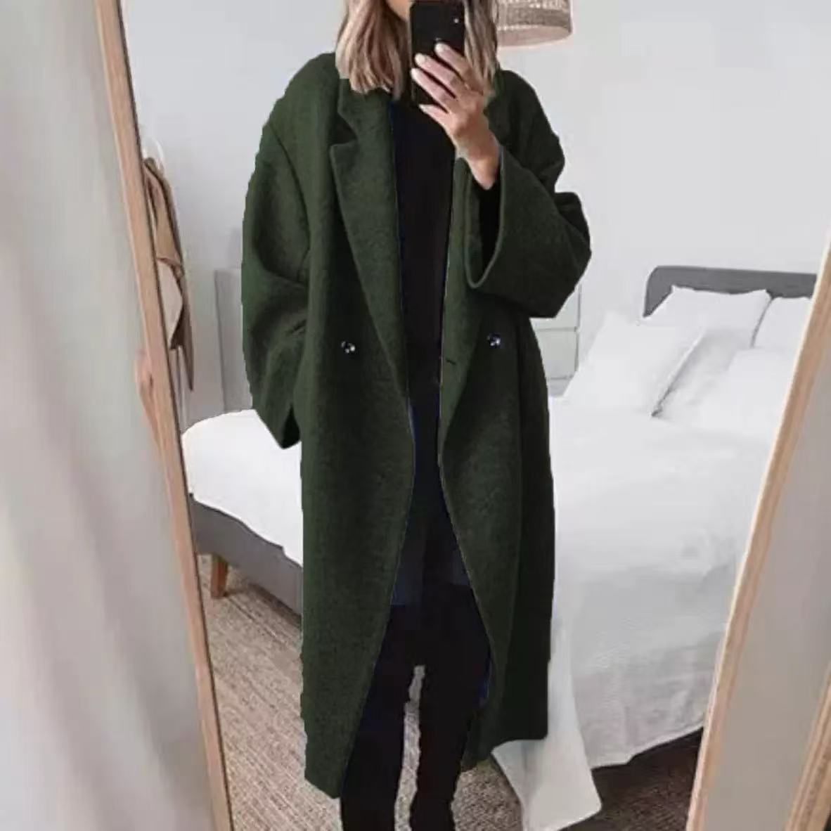 Women's Fashionable and Versatile Long Coat